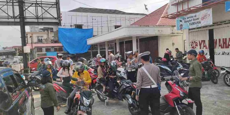 Samsat Buntok Lakukan Operasi Gabungan Terkait Surat Ranmor