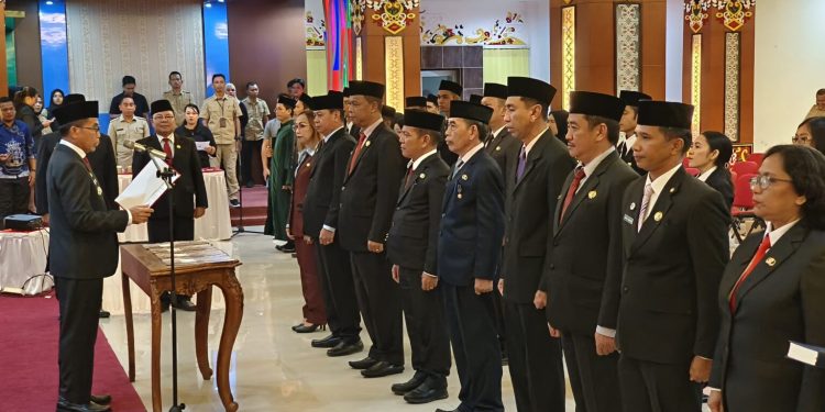 Pj Bupati Mura Lakukan Penyegaran OPD