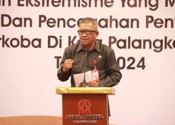 Plt Sekda Prov. Kalteng Buka Sosialisasi Pencegahan Ekstremisme