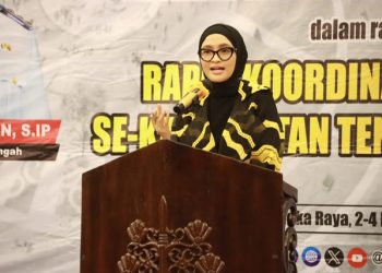 Ketua TP-PKK Ivo Sugianto Sabran Buka Rakor Posyandu Se-Kalteng Tahun 2024