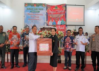 Safari Natal di Desa Talio, Diharapkan Saling Hargai Perbedaan