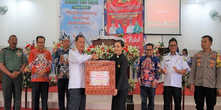 Safari Natal di Desa Talio, Diharapkan Saling Hargai Perbedaan