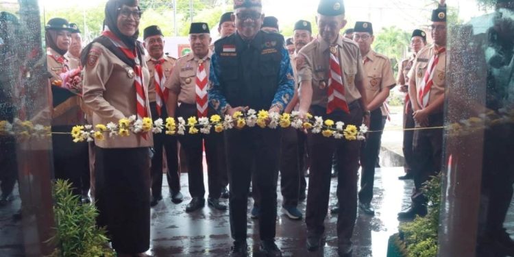 Plt Sekda M Katma F Dirun Resmikan Gedung Kantor Kwarda Gerakan Pramuka Kalteng