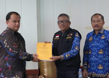Plt. Sekda Kalteng Hadiri Exit Meeting Pemeriksaan Kinerja Penanggulangan Bencana