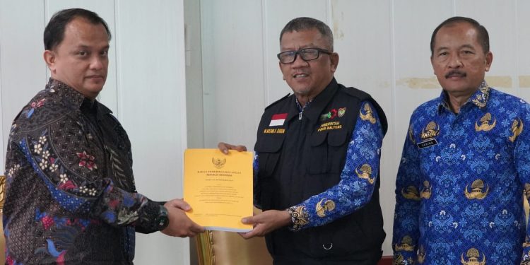 Plt. Sekda Kalteng Hadiri Exit Meeting Pemeriksaan Kinerja Penanggulangan Bencana