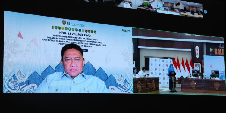 Wagub Edy Pratowo Pimpin High Level Meeting TPID Menjelang Natal 2024 dan Tahun Baru 2025
