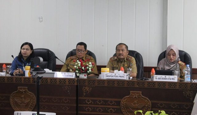 Sahli Gubernur Hadiri Rakor Pengendalian Inflasi, Percepatan Penyusunan RTRW dan RDTR