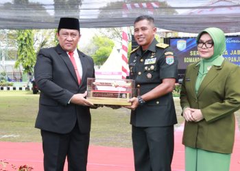 Wagub Kalteng Hadiri Sertijab Danrem 102/Panju Panjung