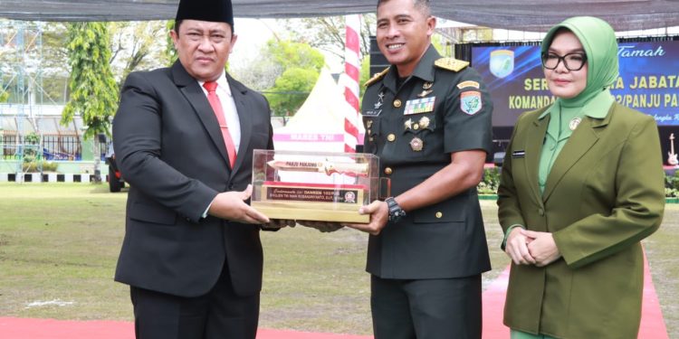 Wagub Kalteng Hadiri Sertijab Danrem 102/Panju Panjung