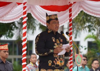 ASN dan Tenaga Kontrak Lingkup Prov Kalteng Laksanakan Apel Besar
