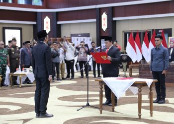 Wagub Edy Pratowo Kukuhkan Kepala BPKP Provinsi Kalteng