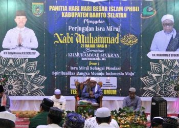 PHBI Kabupaten Barsel Gelar Peringatan Isra Mi’raj Nabi Muhammad SAW