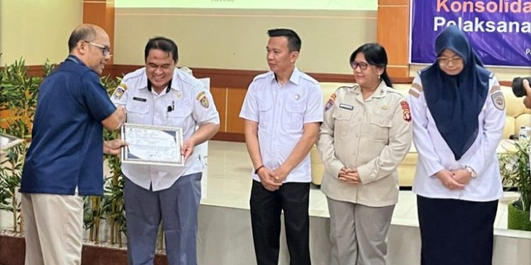 DPMPTSP Kalteng Raih Peringkat I Penilaian Pelaporan Pertanggungjawaban Bendahara Tahun 2024