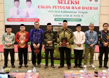 Plt Sekda Kalteng Buka Seleksi Petugas Haji Daerah Tahun 1446 H/2025 M