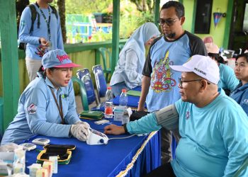 Dari Pemeriksaan Kesehatan Hingga QRIS Experience Meriahkan Jalan Sehat Kerukunan