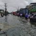 Ratusan Rumah Warga Terendam Banjir Akibat Hujan Deras Melanda Kawasan Belawan 