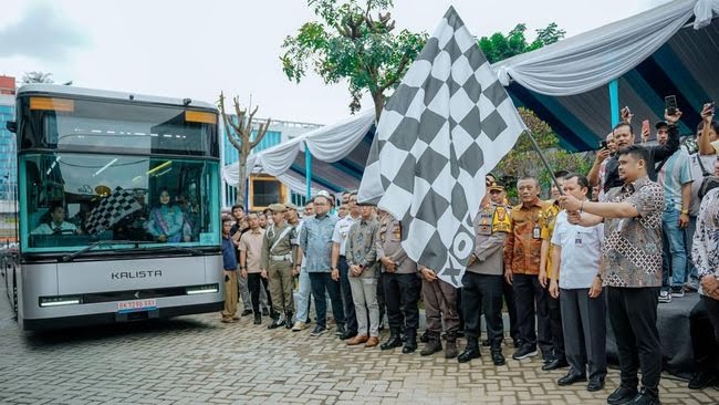 Dalam Pengelolaan Bus Listrik Tahun 2025 Pemkot Medan Anggarkan Rp 143,6 Milyar