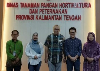 Diskusi dan Koordinasi Pengembangan Padi Gogo Dinas TPHP Kalteng dan Dinas Perkebunan Sulut