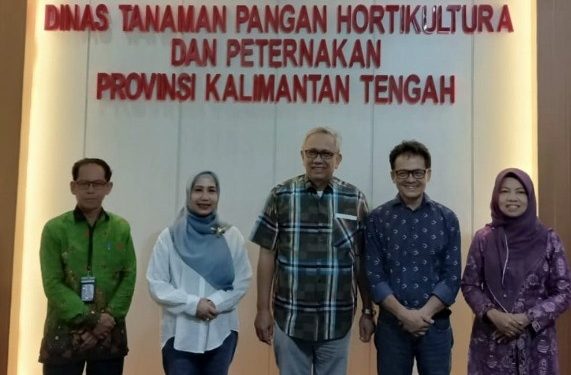 Diskusi dan Koordinasi Pengembangan Padi Gogo Dinas TPHP Kalteng dan Dinas Perkebunan Sulut
