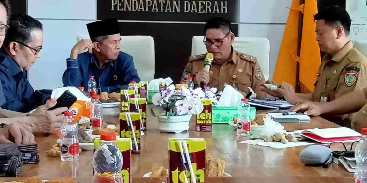 Bapenda Kalteng Terima Kunjungan Komisi I DPRD Prov. Kalteng, Upayakan Optimalisasi PAD