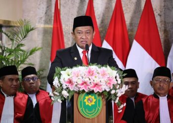 Wagub Edy Pratowo Hadiri Sidang Pleno Laporan Tahunan Pengadilan Tinggi Palangka Raya Tahun 2024