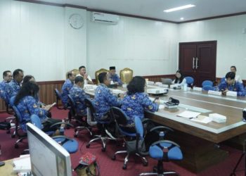 Rakor Tinjauan Inflasi dan IPH M2 Februari 2025 serta Pembahasan Persiapan Angkutan Lebaran Tahun 2025