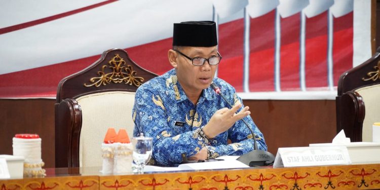 Sahli Gubernur Hadiri Entry Meeting Pemeriksaan Interim LKPD 2024