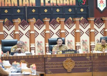 Wagub Edy Pratowo Diskusikan Implementasi Visi Misi Gubernur Kalteng