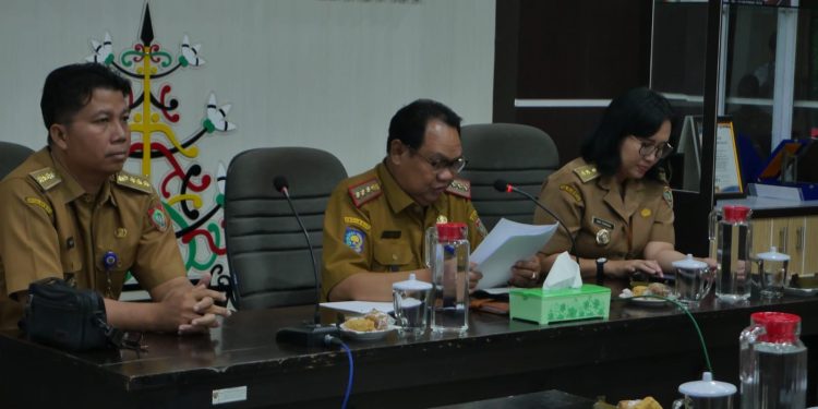 DLH Kalteng dan BKD Gelar Rapat Pembinaan Implementasi E-Kinerja