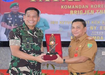 Jalin Sinergitas Danrem 102/Panju Panjung Kunjungi Barito Selatan
