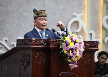 Gubernur Kalteng Agustiar Sabran Sampaikan Pidato pada Rapur Ke-4 Masa Persidangan II Tahun Sidang 2025