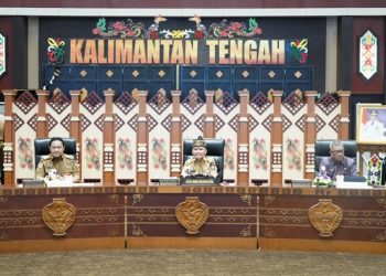Pertajam Pemahaman Visi dan Misi, Gubernur dan Wagub Kalteng Gelar Raker