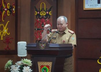 Plh. Asisten Pemkesra Buka Rakor dan Asistensi IKK LPPD Provinsi Kalteng