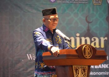 Plt Sekda M Katma F Dirun Buka Seminar dan Launching Program Wakaf Uang