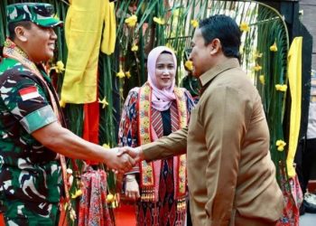 Wagub Kalteng Sambut Kedatangan Pangdam XII/Tanjungpura