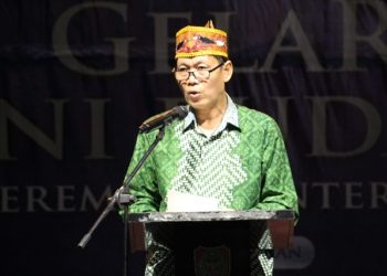 Sahli Gubernur Yuas Elko Buka Gelar Seni Budaya Peringatan Hari Ibu Internasional