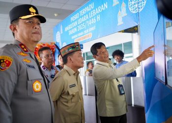 Pastikan Kelancaran Arus Mudik, Gubernur Agustiar Sabran Sidak ke Bandara Tjilik Riwut