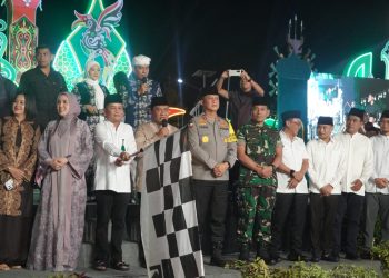 Gubernur Kalteng Lepas Peserta Pawai Takbir Sambut Hari Raya Idulfitri 1 Syawal 1446 Hijriah