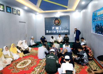 Bupati Barsel Bersama PWI Buka Puasa Bersama