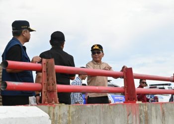 Pemprov Kalteng Pastikan Penyelesaian Infrastruktur Jembatan Jelai di Kabupaten Sukamara