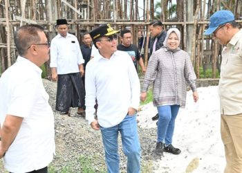 Gubernur Kalteng Tinjau TPA dan Objek Wisata di Desa Kumpai Batu Atas