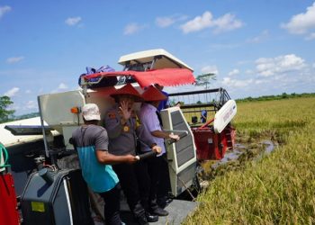 Gubernur Kalteng Agustiar Sabran Sampaikan Langsung Ucapan Terima Kasih Petani Kepada Presiden