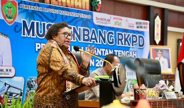 Realisasi APBD Kalteng 2025 Masih Rendah