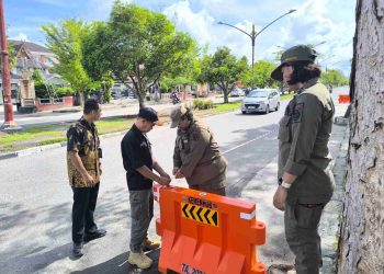 Parkir dan Berjualan di Sekitar Istana Isen Mulang Kini Dilarang