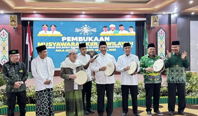 Wagub Edy Pratowo Buka Musyawarah Kerja Wilayah PWNU Kalteng