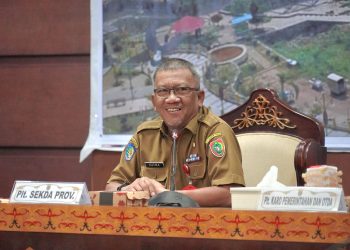 Plt Sekda Kalteng Buka Asistensi Teknis Pembuatan Peta dan Penyusunan Rancangan Peraturan Bupati/Wali Kota tentang Batas Kecamatan