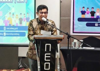 Kepala Diskominfosantik Kalteng Buka Bimtek Platform Digital Kemitraan Bagi KIM