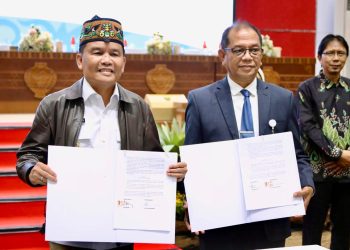 Gubernur Kalteng dan Rektor UPR Tandatangani PKS Hibah Dana Pemprov Kalteng