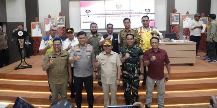 Gubernur Agustiar Sabran Pimpin Pertemuan dengan Bupati se-DAS Barito