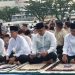 Shalat Idul Fitri 1446 H Digelar di Lapangan Merdeka Medan, Bobby dan Rico Ikut Shalat
